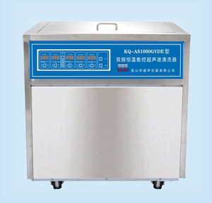 KQ-AS1000GVDE昆山舒美雙頻恒溫超聲波清洗機(jī)