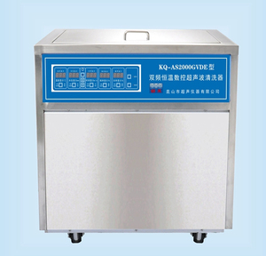 KQ-AS2000GVDE昆山舒美雙頻數(shù)控恒溫超聲波清洗機(jī)