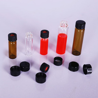 4ML螺紋樣品瓶/透明/棕色/13-425/螺紋蓋+PTFE墊片